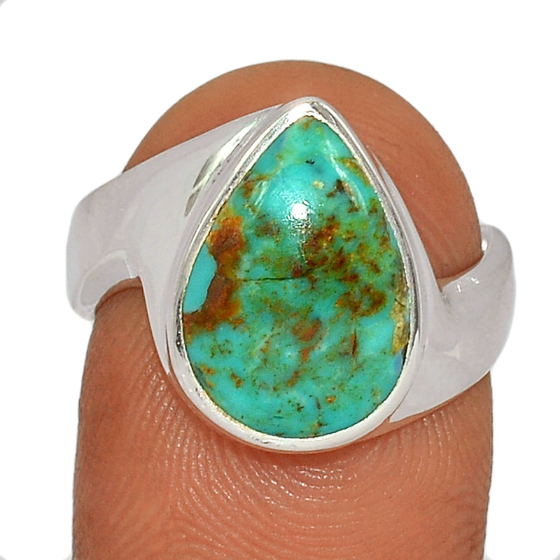 Solid - Blue Mohave Turquoise Ring - BMTR1502