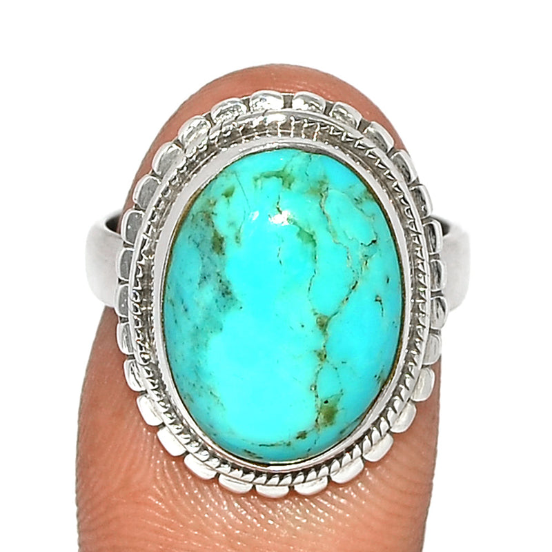 Fine Filigree - Blue Mohave Turquoise Ring - BMTR1593