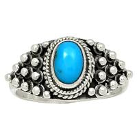 Blue Mohave Turquoise Ring - BMTR18