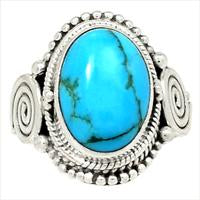 Blue Mohave Turquoise Ring - BMTR334