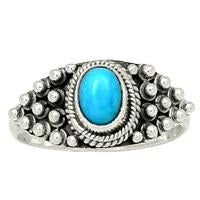 Blue Mohave Turquoise Ring - BMTR565