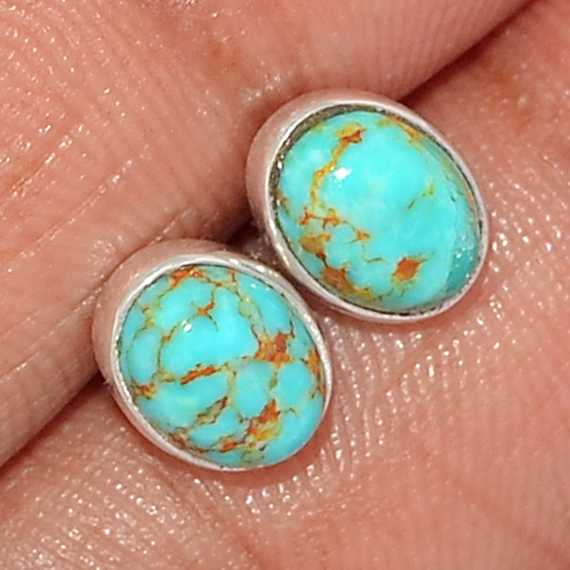 Blue Mohave Turquiose Studs - BMTS356