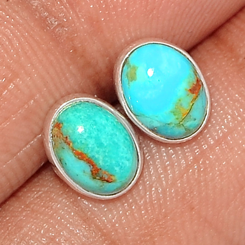 Blue Mohave Turquiose Studs - BMTS362