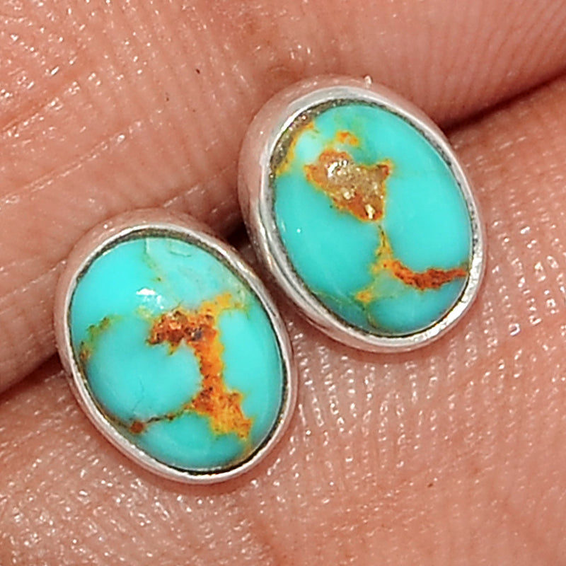 Blue Mohave Turquiose Studs - BMTS367