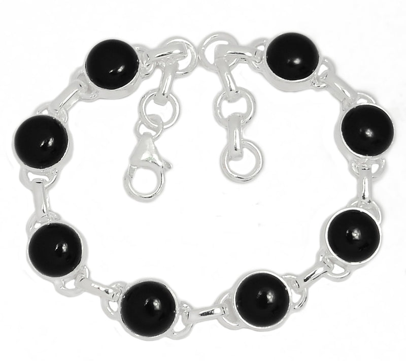 7.7" Black Onyx Bracelets - BOCB205