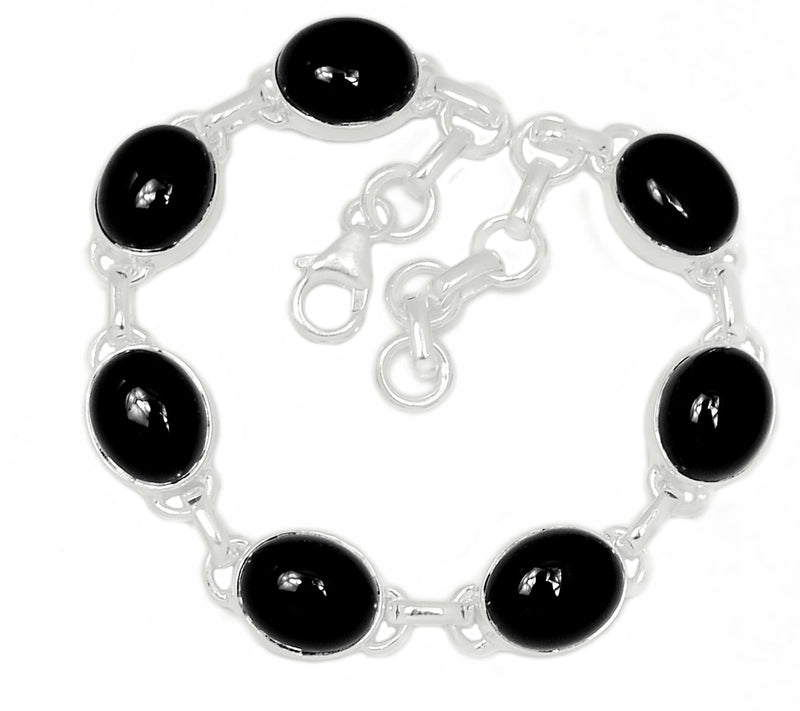 8" Black Onyx Bracelets - BOCB235