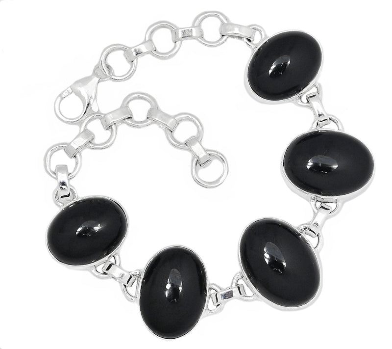 8.2" Black Onyx Bracelets - BOCB237