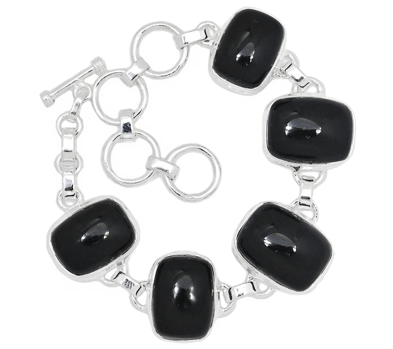 7.7" Black Onyx Bracelets - BOCB252