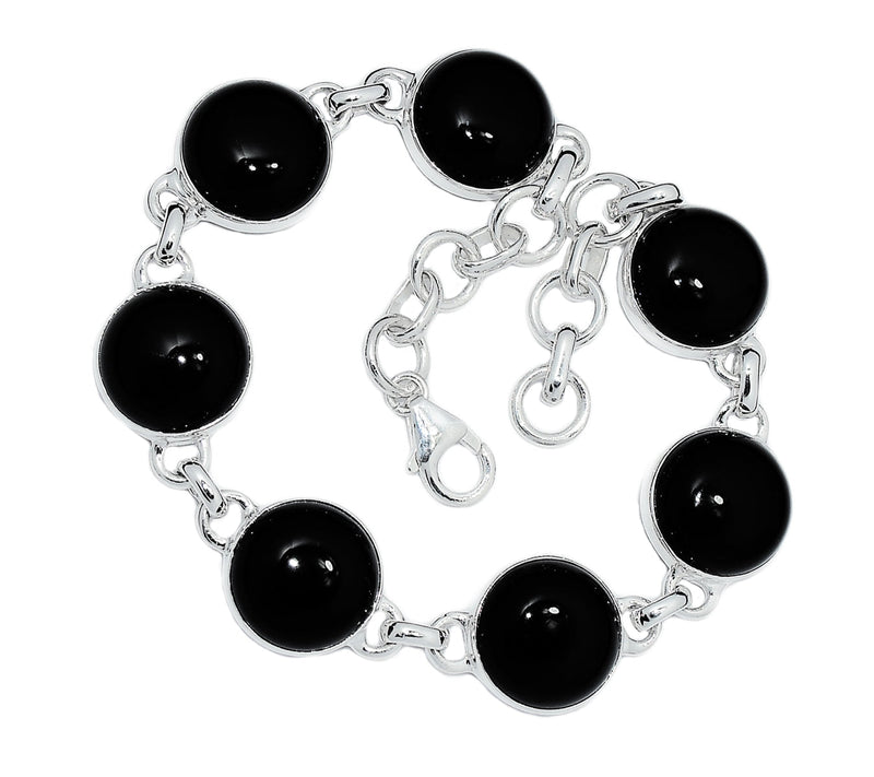 8.6" Black Onyx Bracelets - BOCB288