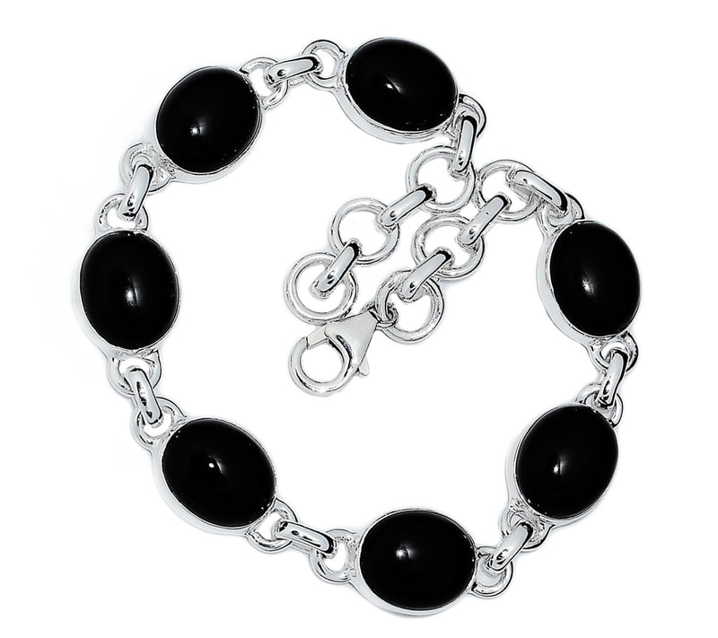 8.3" Black Onyx Bracelets - BOCB311