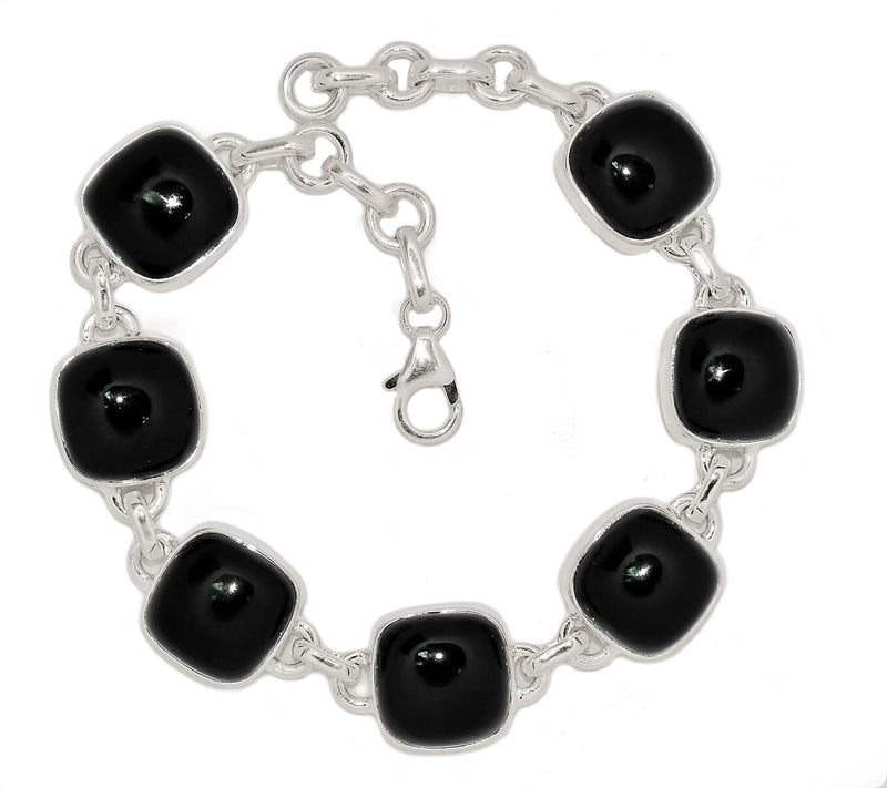 8" Black Onyx Bracelets - BOCB323