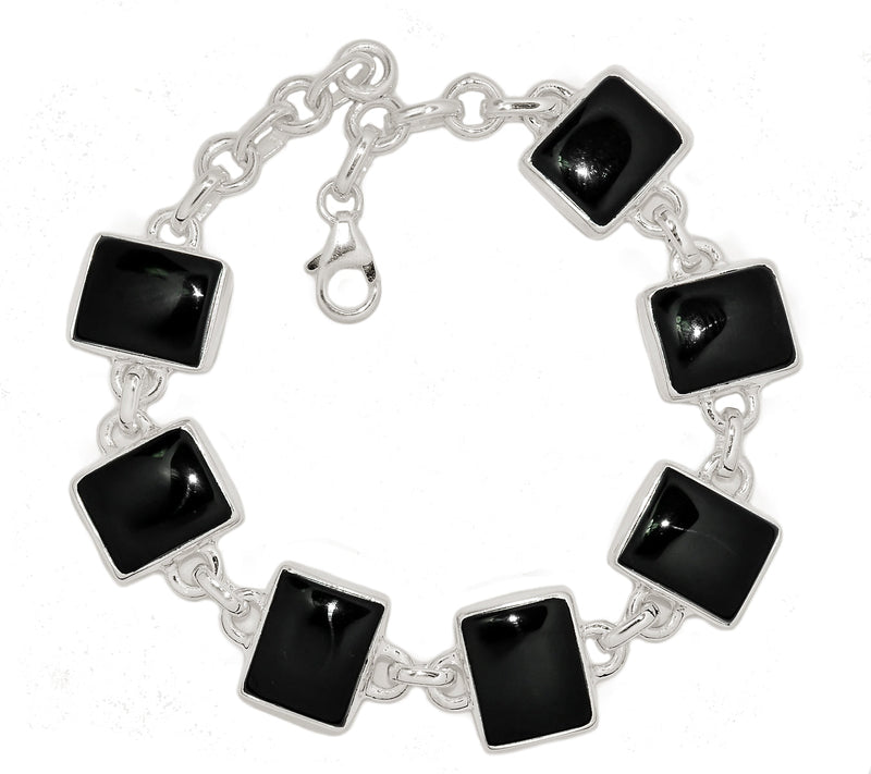 8" Black Onyx Bracelets - BOCB332
