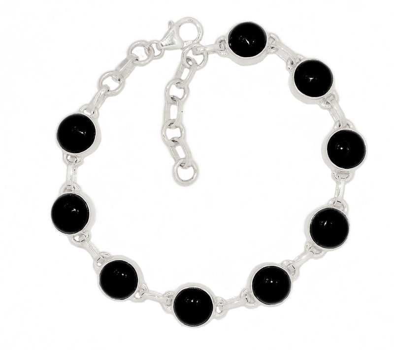 8.1" Black Onyx Bracelets - BOCB339