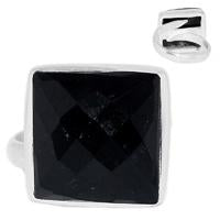 Faceted Black Onyx Ring - BOFR1036