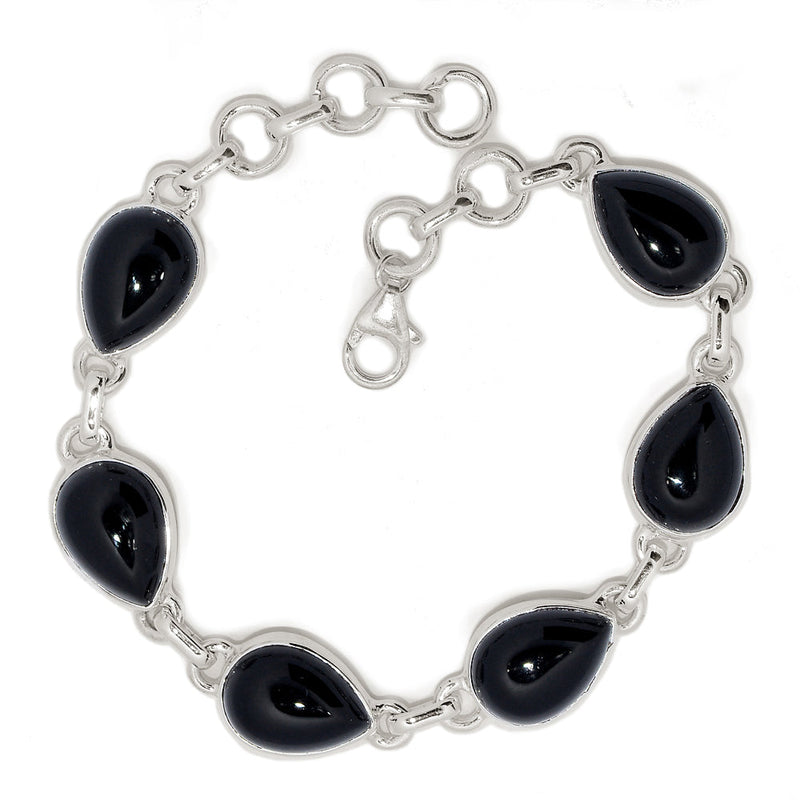 7.8" Black Onyx Bracelets - BOXB382