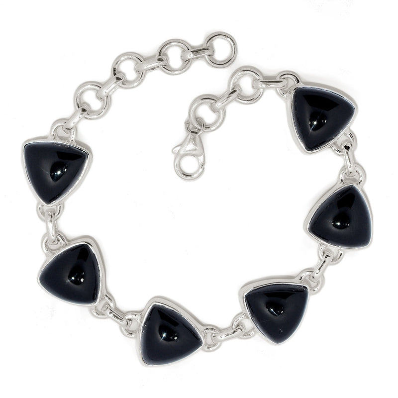 8.1" Black Onyx Bracelets - BOXB404