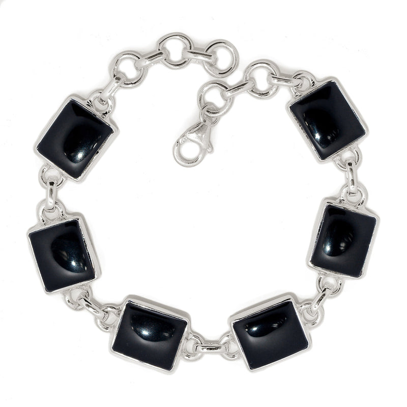 8" Black Onyx Bracelets - BOXB406