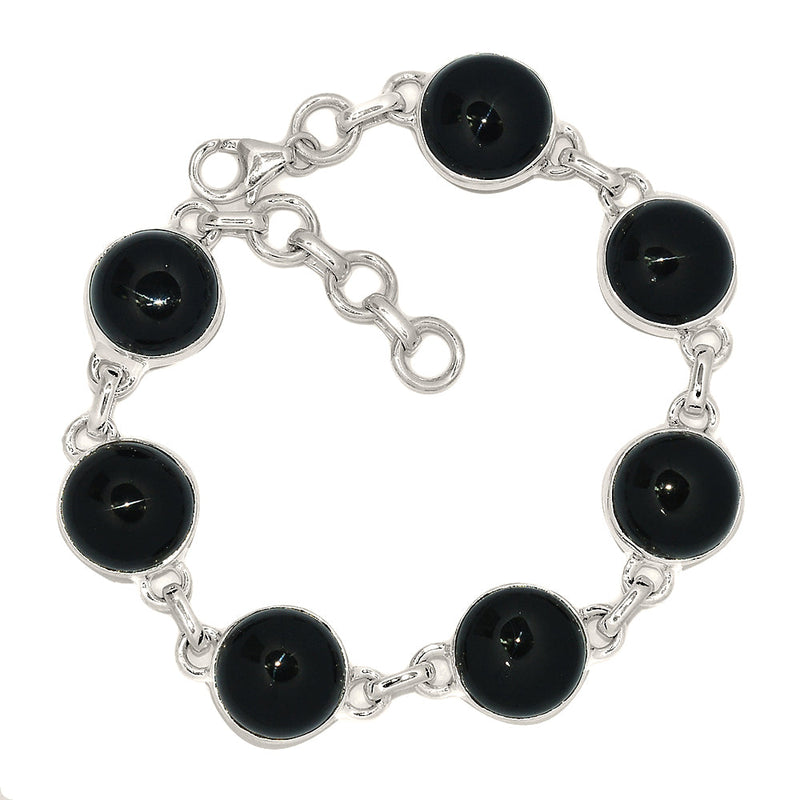 8.2" Black Onyx Bracelets - BOXB412