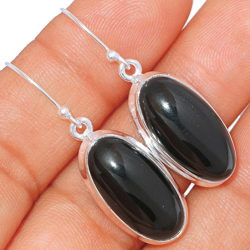 1.5" Black Onyx Earrings - BOXE1121