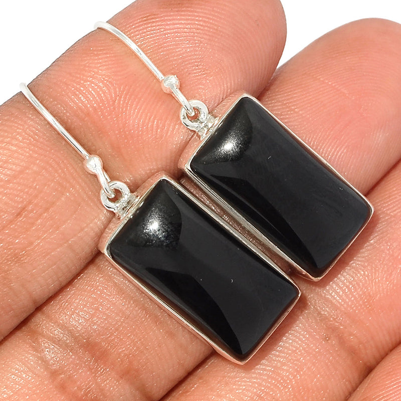1.5" Black Onyx Earrings - BOXE1260