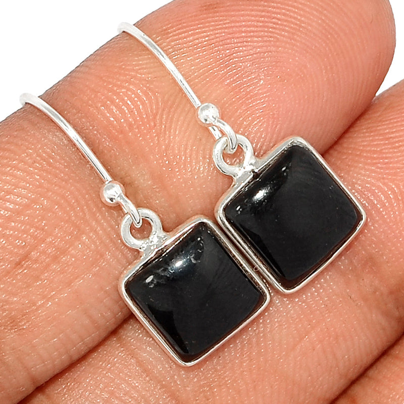 1" Black Onyx Earrings - BOXE1284