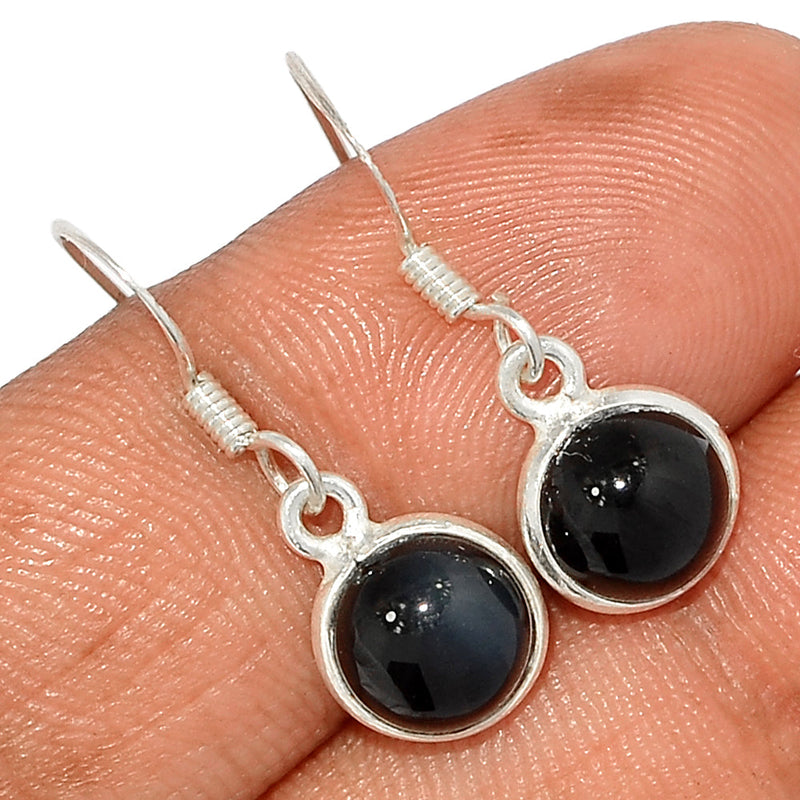 1" Black Onyx Earrings - BOXE1287