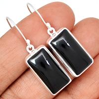 Black Onyx Earring-BOXE935