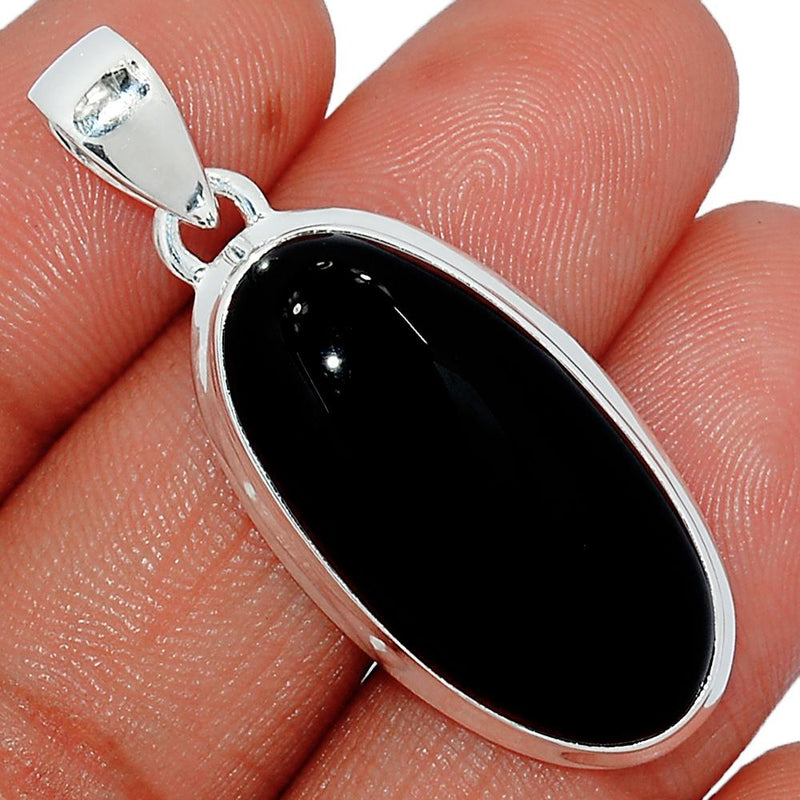 1.6" Black Onyx Pendants - BOXP1907