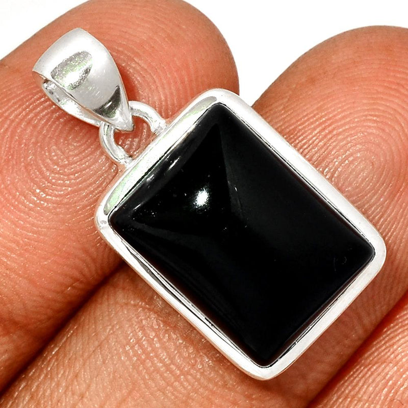 1.1" Black Onyx Pendants - BOXP1933