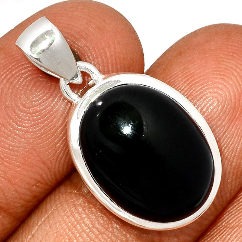 1" Black Onyx Pendants - BOXP1936