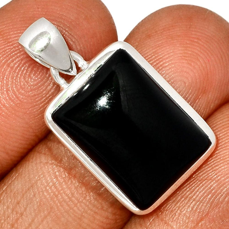 1.1" Black Onyx Pendants - BOXP1950