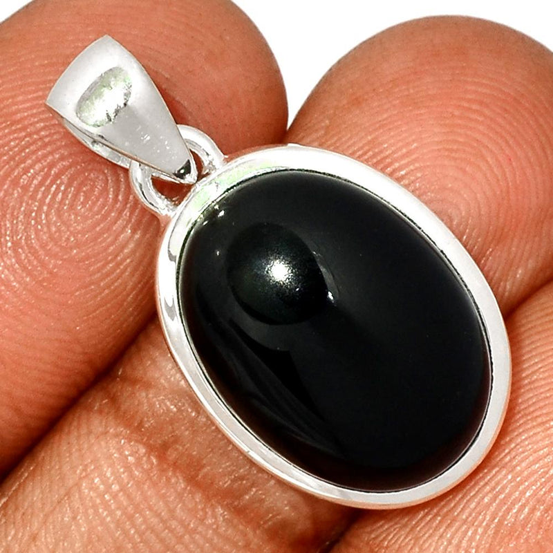 1.2" Black Onyx Pendants - BOXP1956