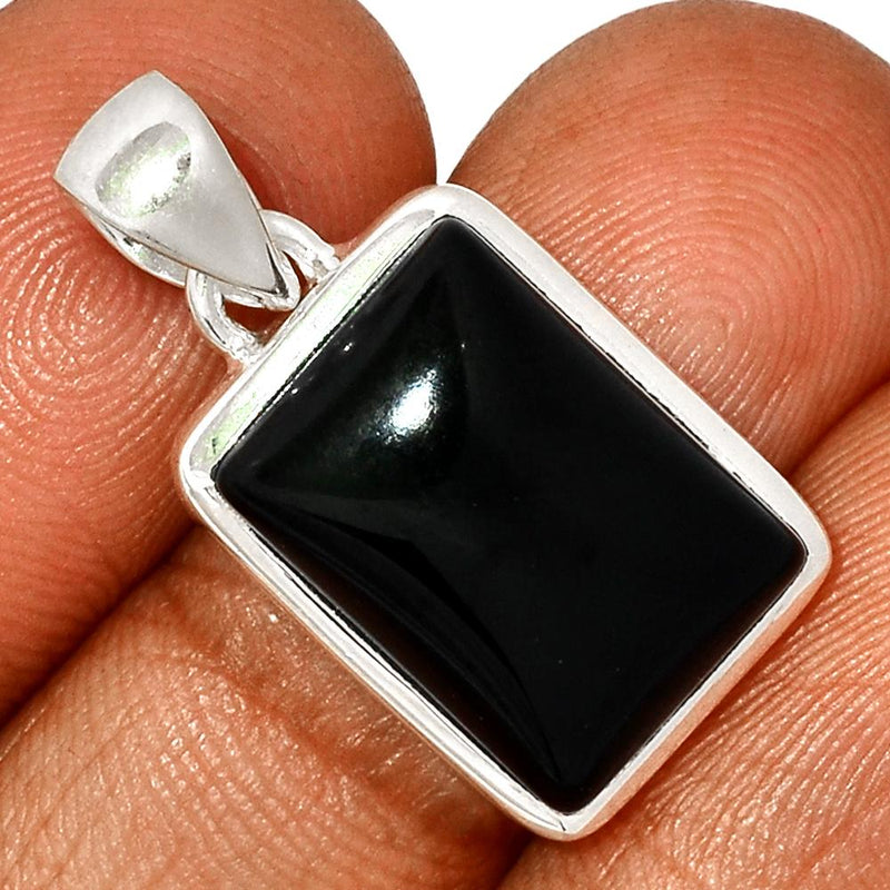 1.1" Black Onyx Pendants - BOXP1967