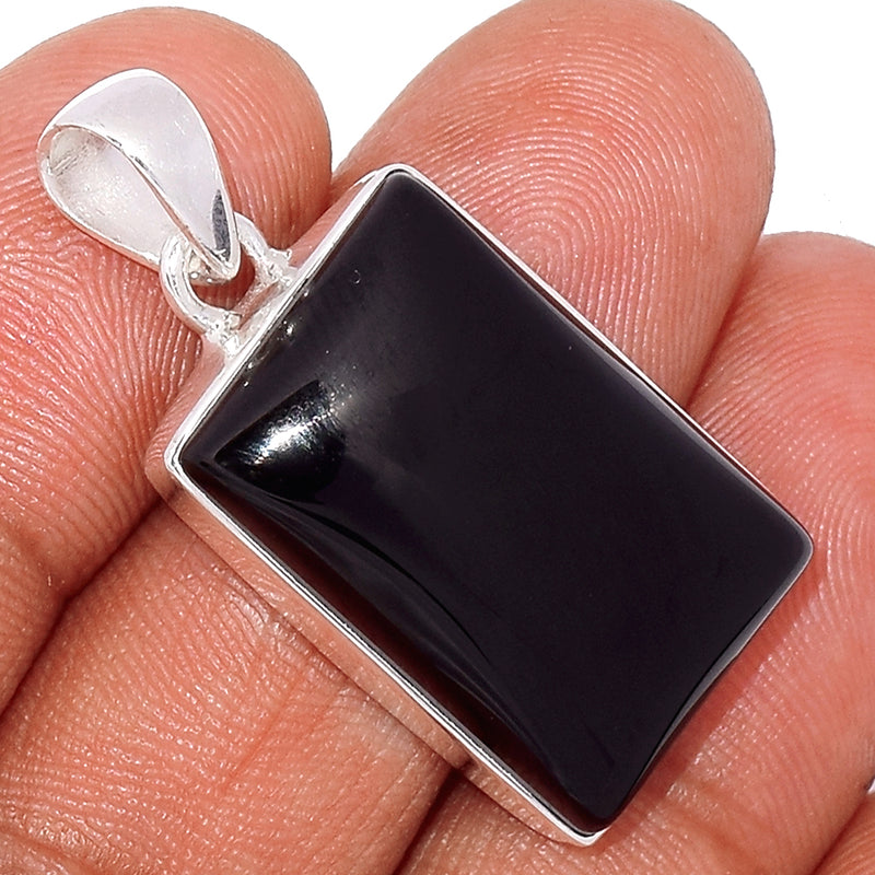 1.2" Black Onyx Pendants - BOXP2030