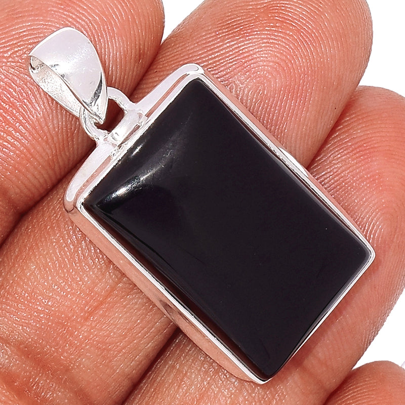 1.3" Black Onyx Pendants - BOXP2036