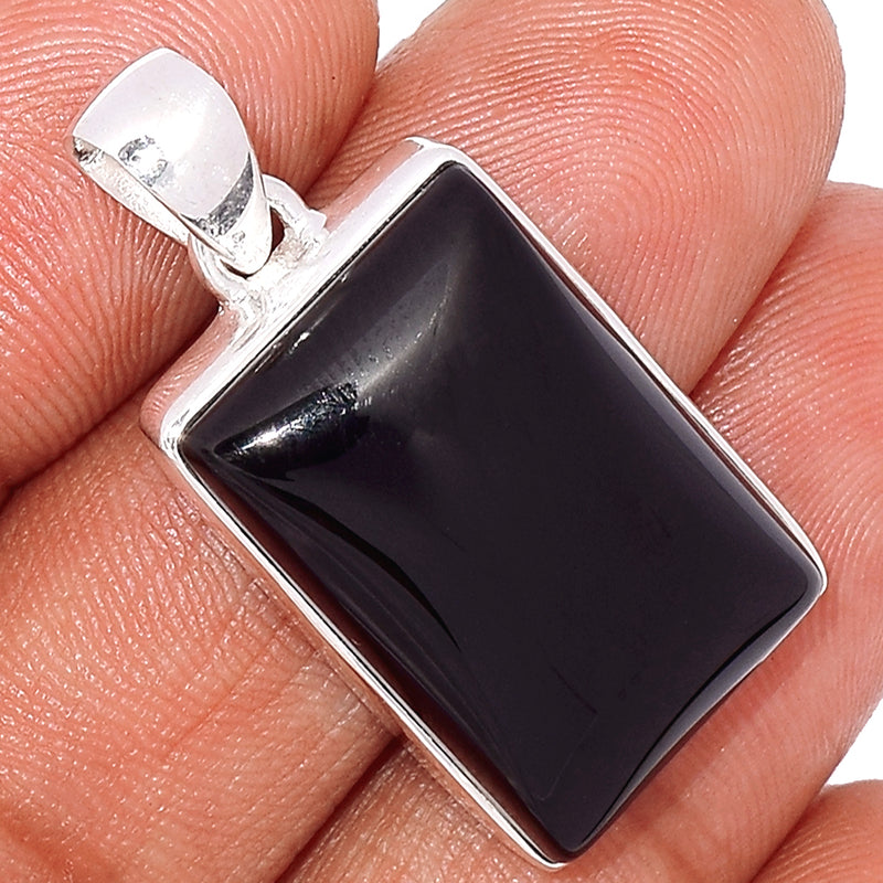 1.2" Black Onyx Pendants - BOXP2054