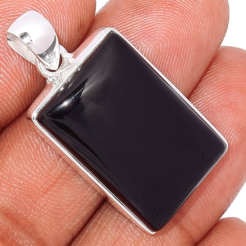 1.2" Black Onyx Pendants - BOXP2056