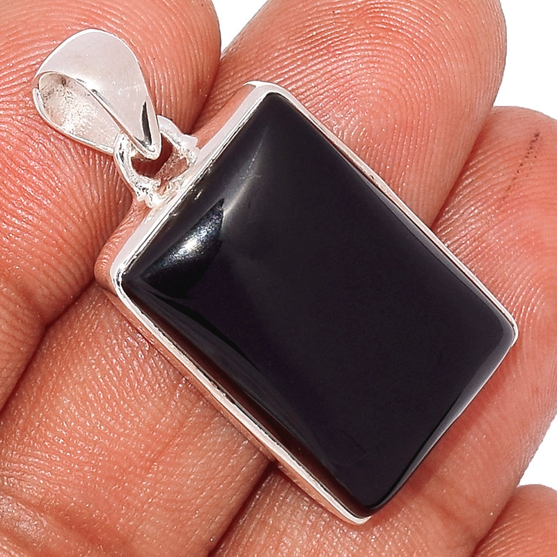 1.2" Black Onyx Pendants - BOXP2070