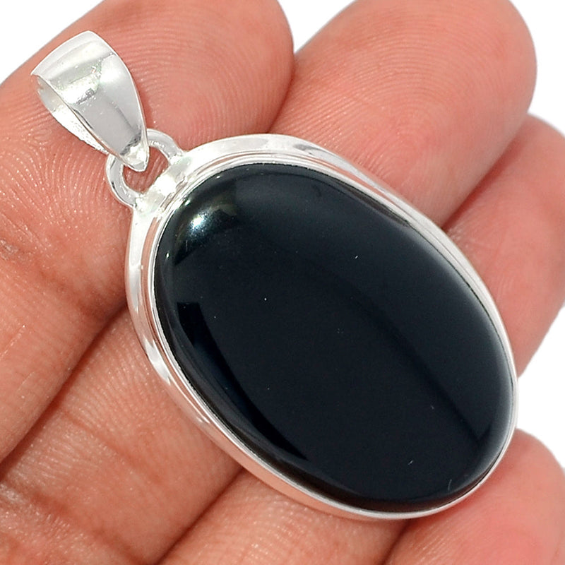 1.6" Black Onyx Pendants - BOXP2135