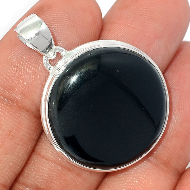 1.5" Black Onyx Pendants - BOXP2139