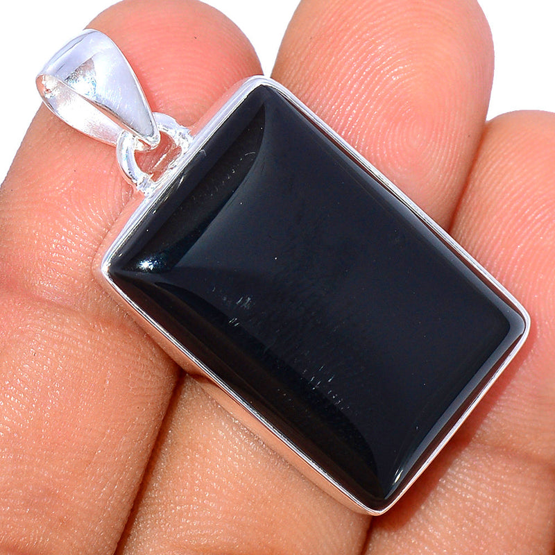 1.5" Black Onyx Pendants - BOXP2152