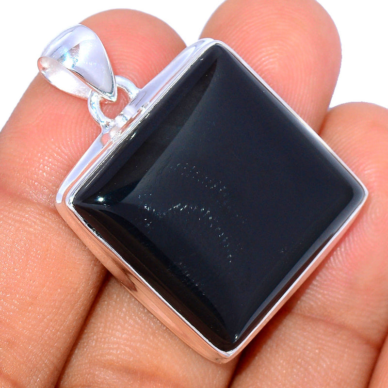 1.5" Black Onyx Pendants - BOXP2160