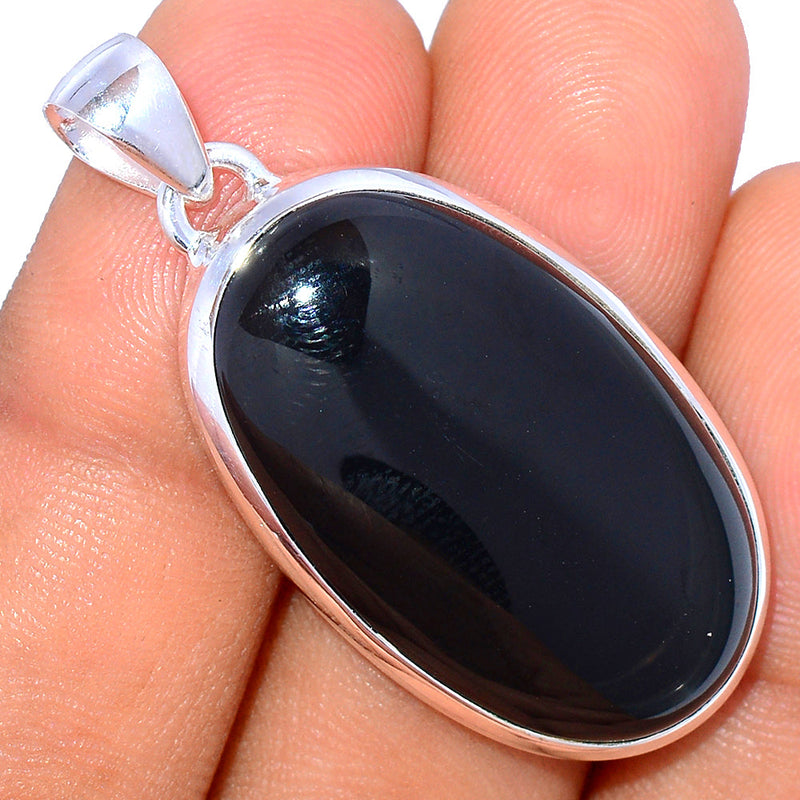 1.6" Black Onyx Pendants - BOXP2184