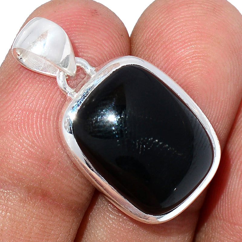 1.1" Black Onyx Pendants - BOXP2234