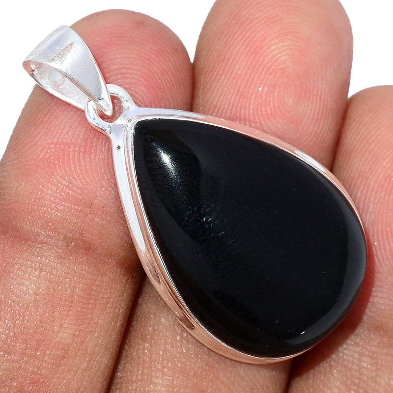 1.5" Black Onyx Pendants - BOXP2236