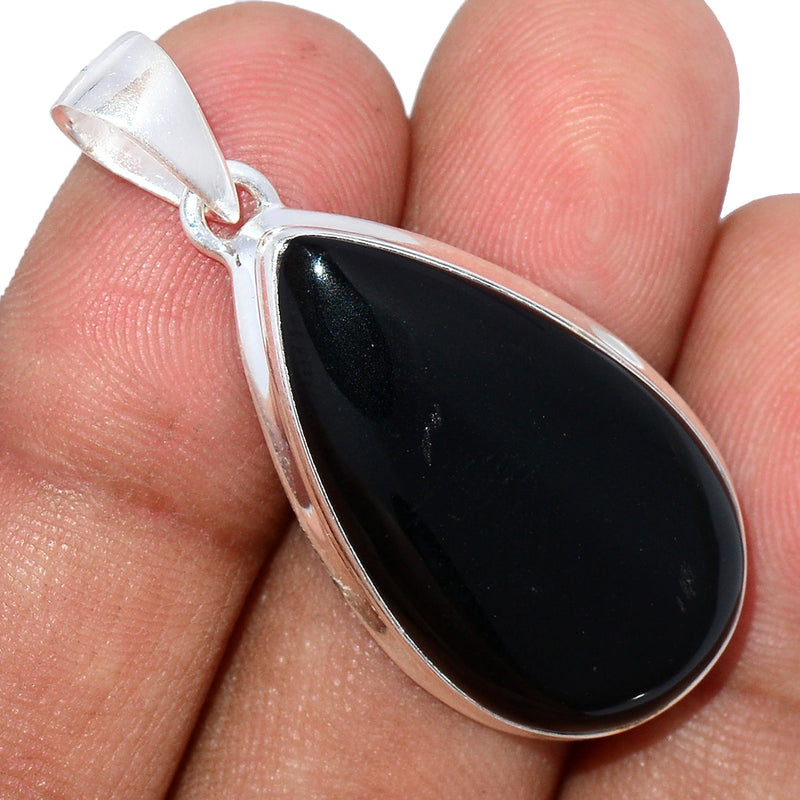 1.6" Black Onyx Pendants - BOXP2243