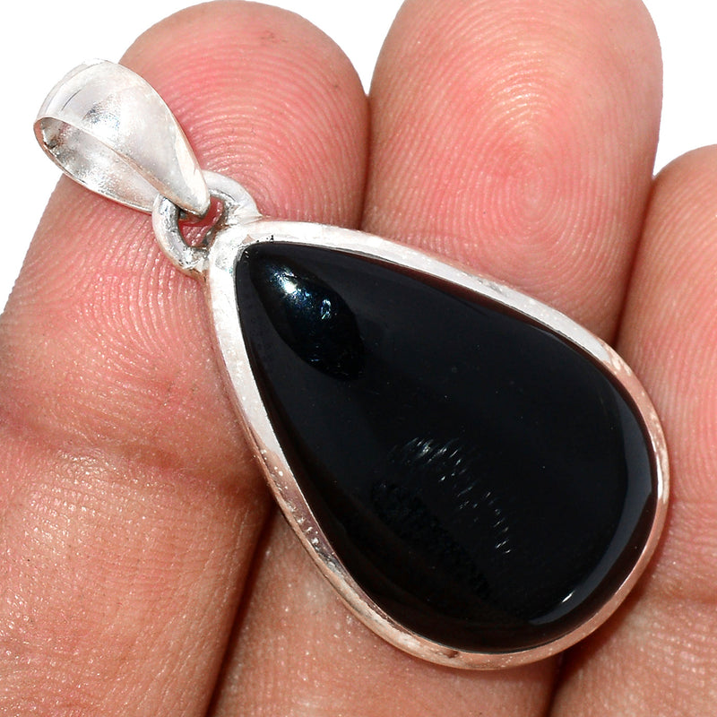 1.5" Black Onyx Pendants - BOXP2254