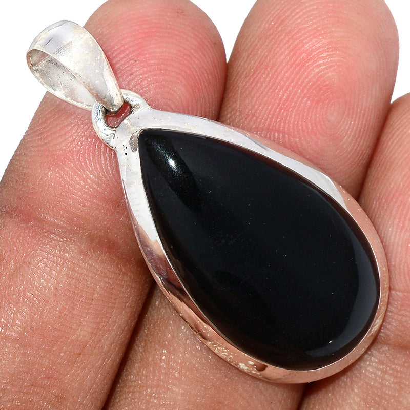 1.6" Black Onyx Pendants - BOXP2255