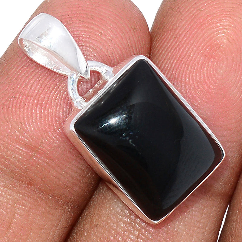 1.1" Black Onyx Pendants - BOXP2256