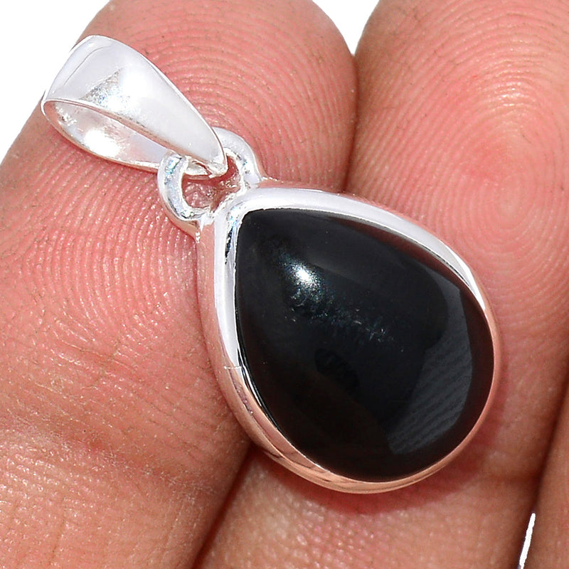 1.1" Black Onyx Pendants - BOXP2258